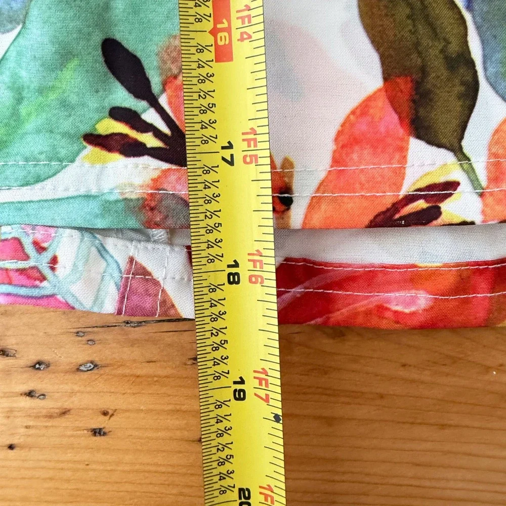 NWT RipSkirt Hawaii Wrap Skirt Floral XS Length 2 Tropical Colorful Beach Resort - Picture 7 of 7